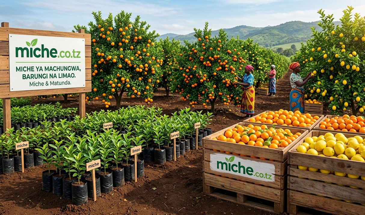 Miche ya Machungwa, Limao, Ndimu & Barungi
